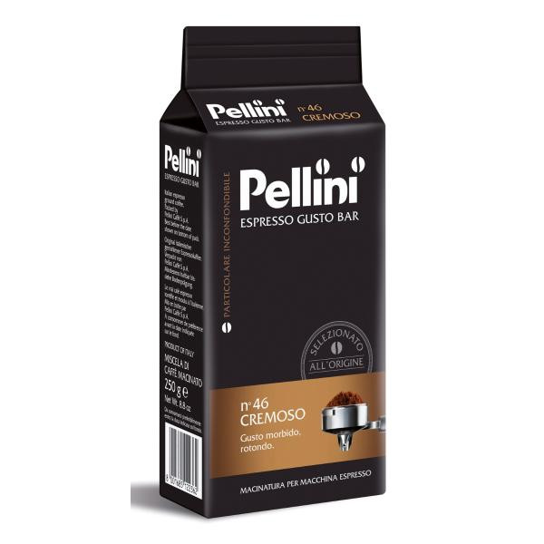 COFFEE CAFFE' ESPRESSO GUSTO BAR N°46 CREMOSO PELLINI for MOKA POT 250 Gr -  Italy Food Shop