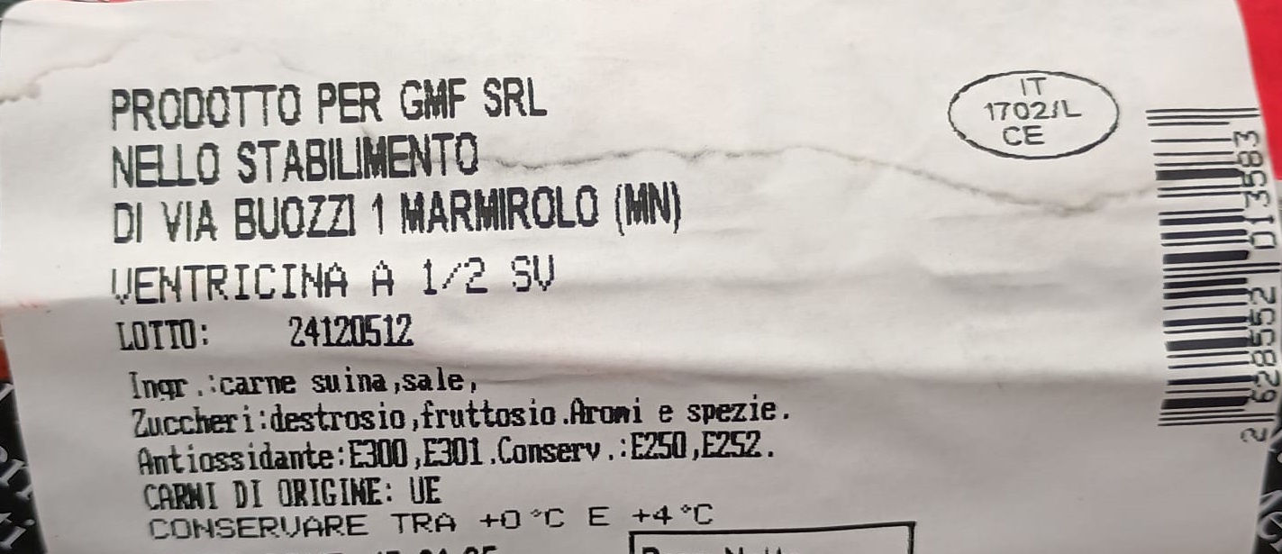 Ventricina Piccante MERLOTTI 1.4kg c.a. - immagine 2