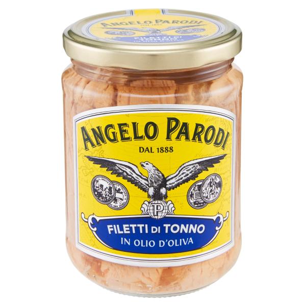 Thunfischfilets in Olivenöl ANGELO PARODI 425gr
