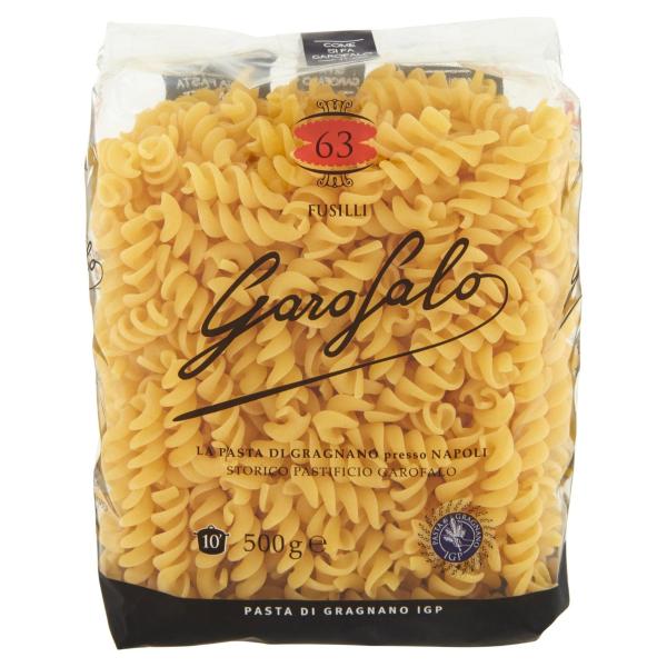 Fusilli n.63 Pasta di Igp Gragnano GAROFALO 500gr