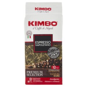 COFFEE CAFFE' KIMBO ESPRESSO NAPOLETANO for MOKA POT 250 Gr