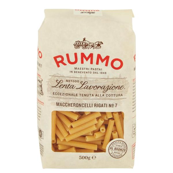 Maccheroncelli rigati n° 7 pasta RUMMO 500gr