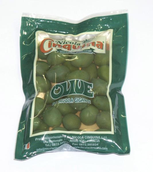 Olive Giganti in Salamoia cat 1° CINQUINA 300gr
