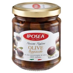 Olive Taggiasche denocciolate in Olio Extravergine IPOSEA 180gr
