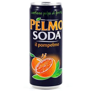 PELMO SODA JUICE and PULP of yellow grapefruit CAN CL. 33