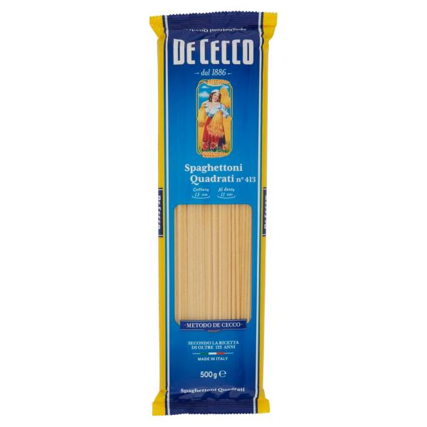 Spaghettoni Quadrati n° 413 Pasta DE CECCO 500gr
