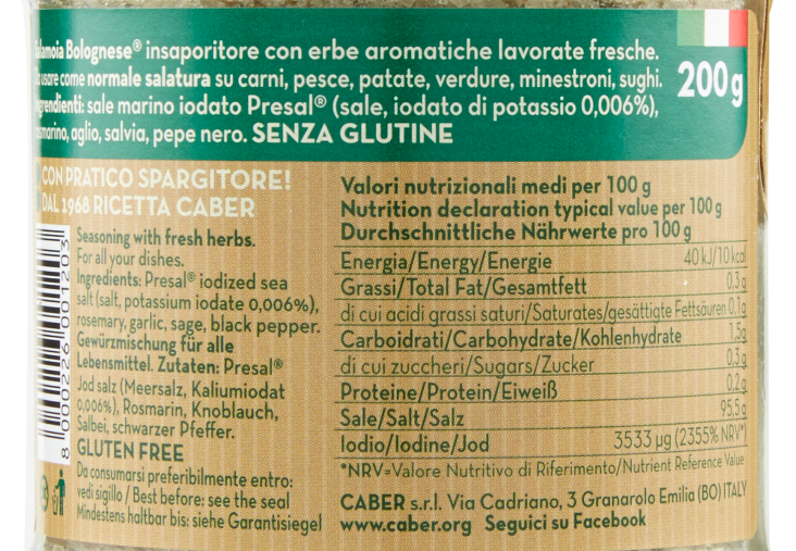 SALAMOIA BOLOGNESE CABER 1Kg - Image 2
