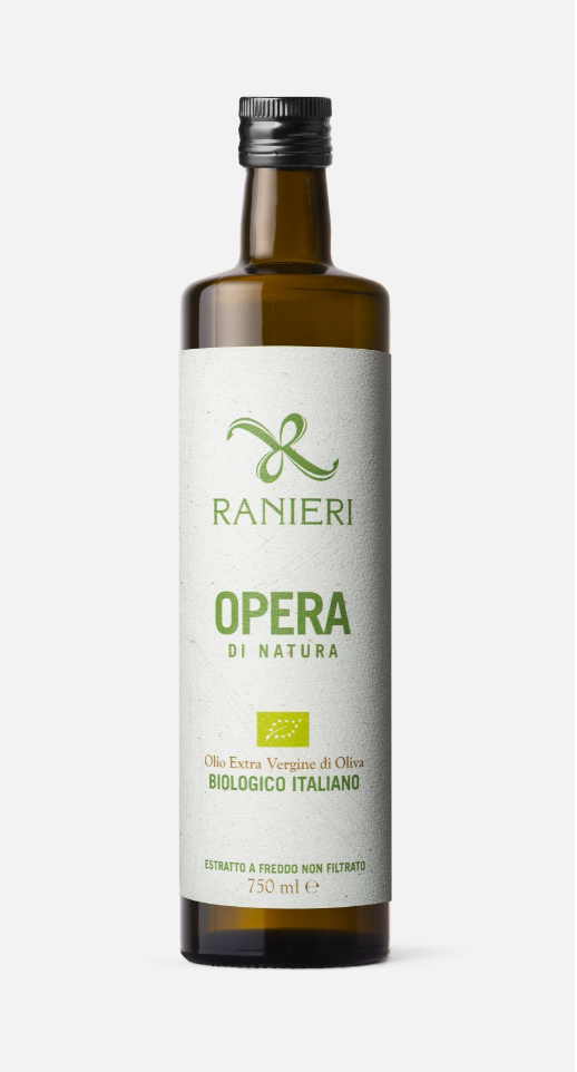 EXTRA VIRGIN OIL 100% ITALIAN ORGANIC RANIERI CL. 75