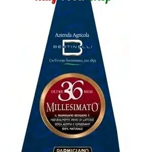 PARMIGIANO REGGIANO DOP 36 MONTHS AGED BERTELLI 500Gr