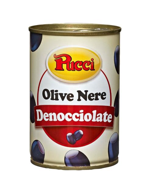 Olive Nere Denocciolate PUCCI 400gr