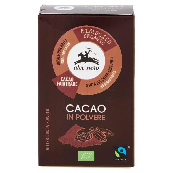 Bio Kakaopulver Cacao in Polvere ALCE NERO 75gr
