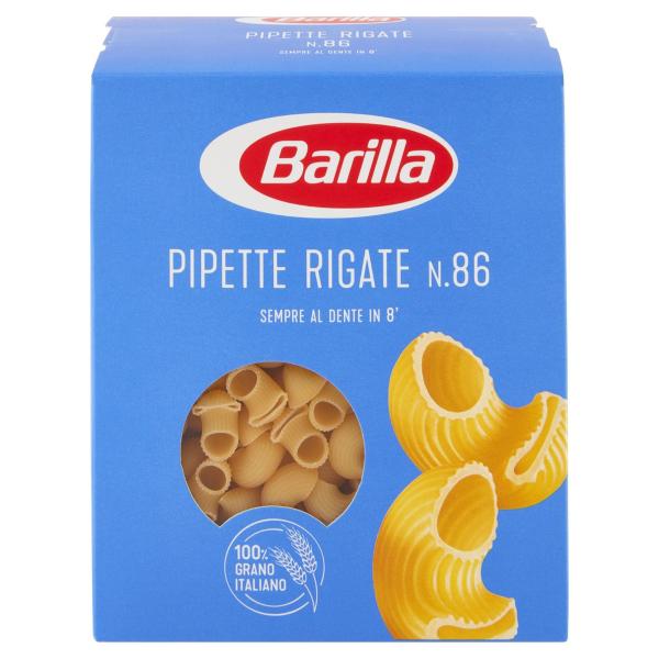 Pipette Rigate n.86 BARILLA 500gr