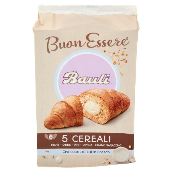 CROISSANT 5 Cereali Latte BAULI 6 x 50gr