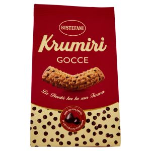 BISCUIT Krumiri Gocce di Cioccolato Fondente Bistefani 290gr