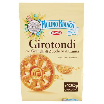 GIROTONDI biscuits MULINO BIANCO 800Gr