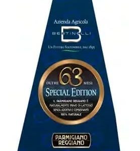 Parmigiano Reggiano Dop 63 mesi Millesimato BERTELLI 500gr