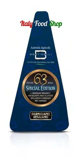 Parmigiano Reggiano Dop 63 mesi Millesimato BERTELLI 500gr