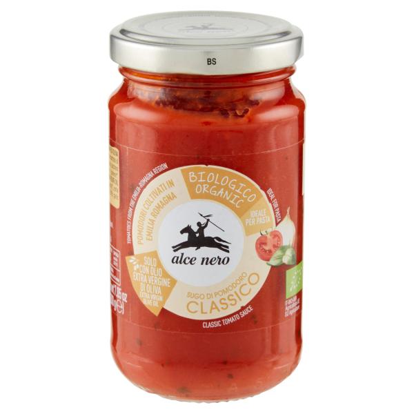 Sugo biologico di pomodoro ALCE NERO 200gr