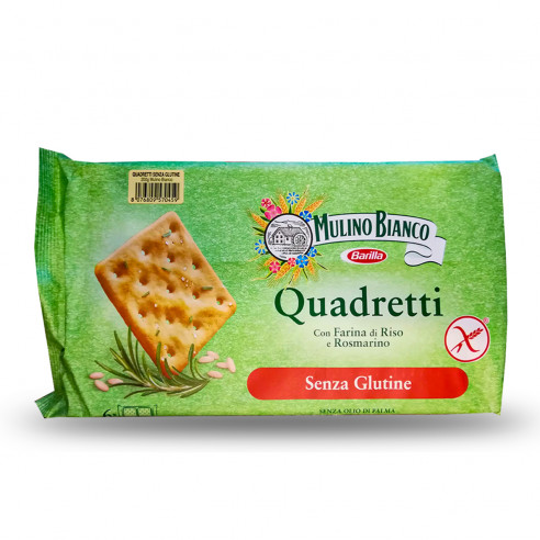 Quadretti CRACKERS Gluten Free MULINO BIANCO 200gr