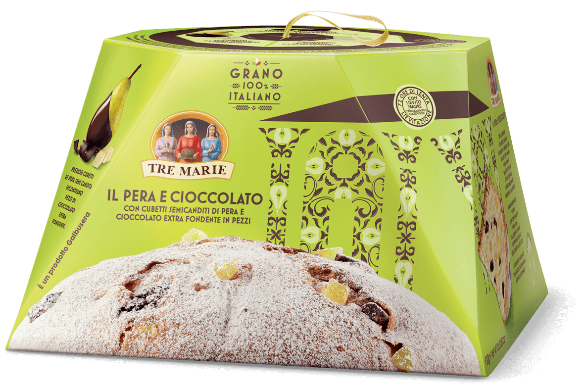 PANETTONE Pere e Cioccolato 3 MARIE 930gr