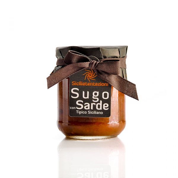 Sauce mit sardischer Region Sizilien Sugo alle Sarde Sicilia 200gr