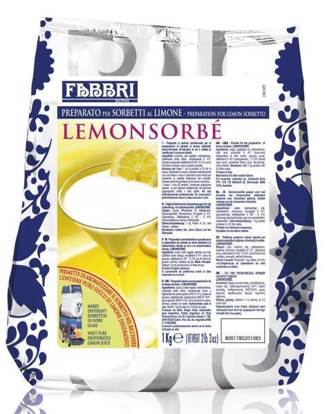 Preparato per Sorbetto al Limone FABBRI 750gr