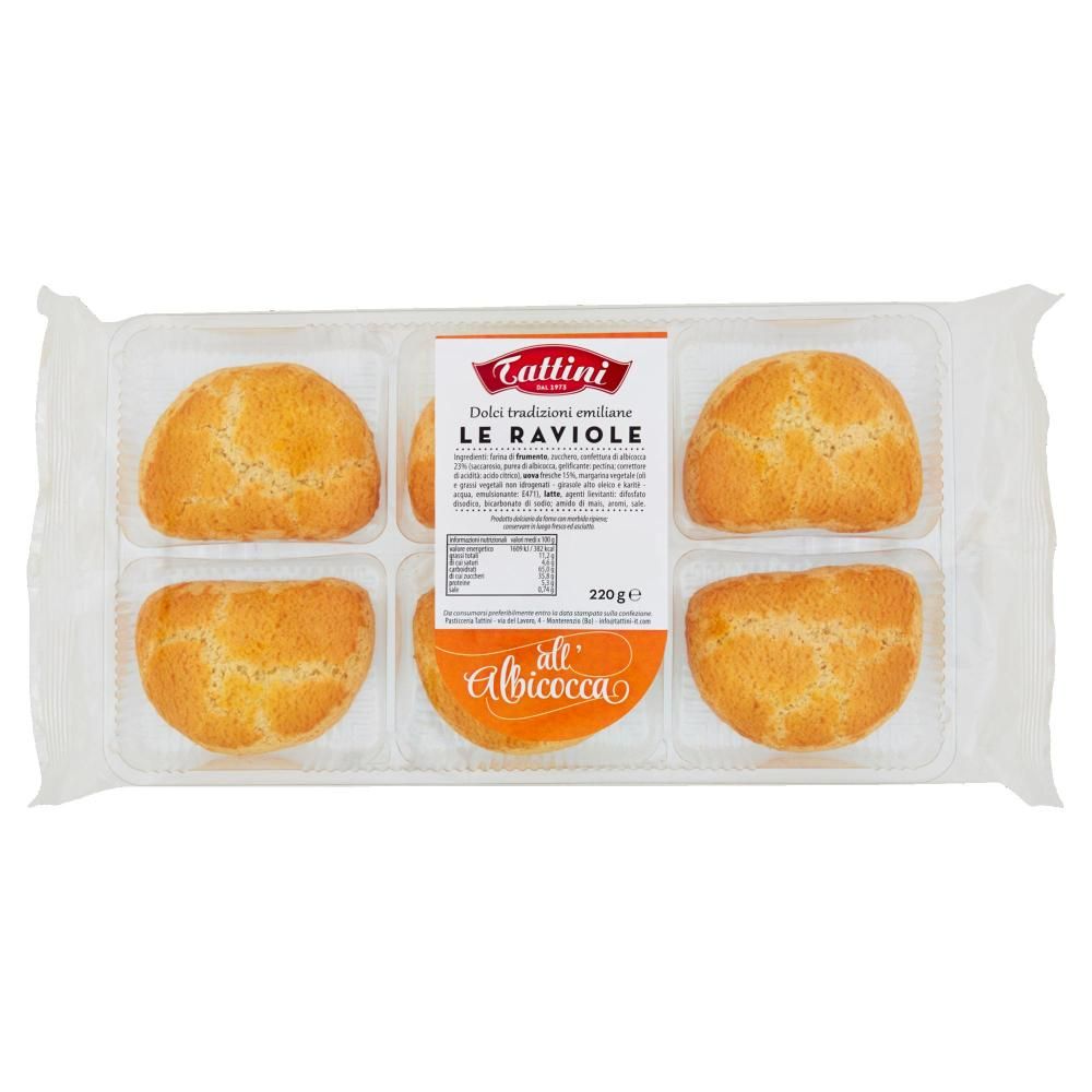 Raviole Apricot TATTINI 220gr