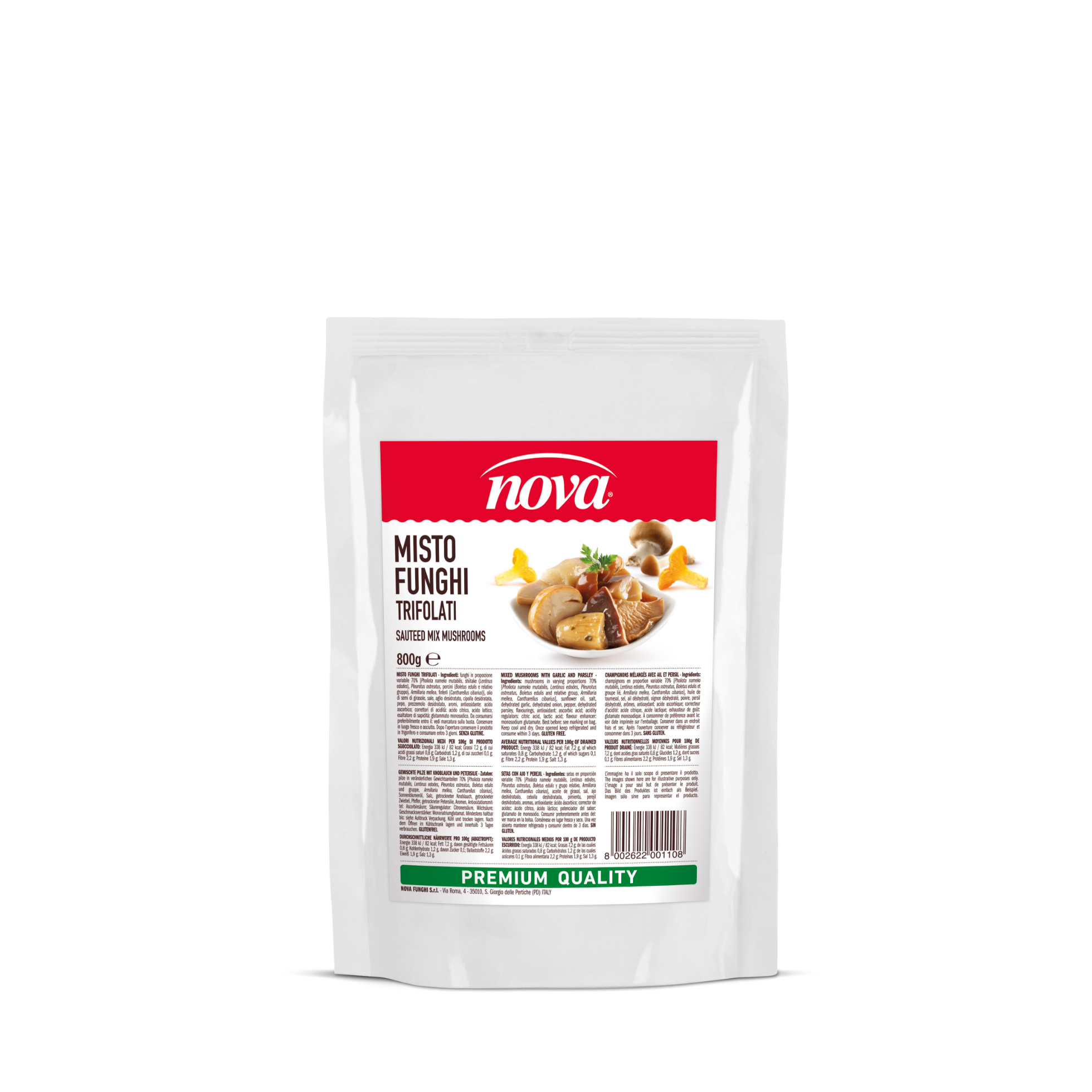 Champignons Funghi TrifolatiNOVA 1700gr