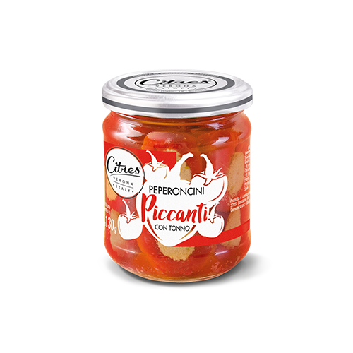 Peperoncini Piccanti con Tonno CITRES 190gr