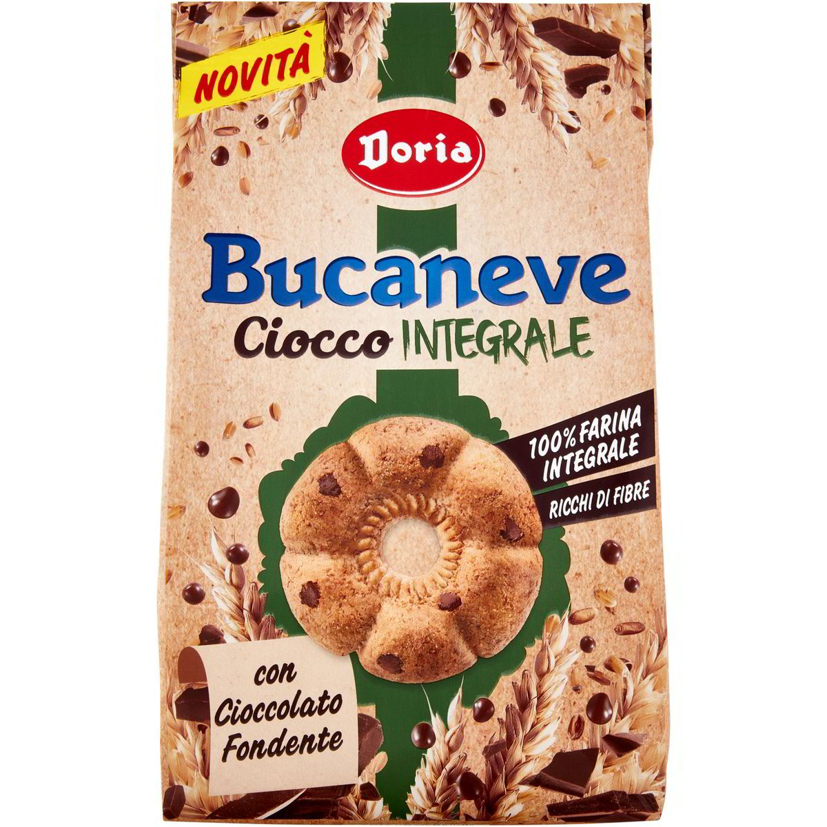 BUCANEVE biscotti Ciocco Integrale DORIA 300gr