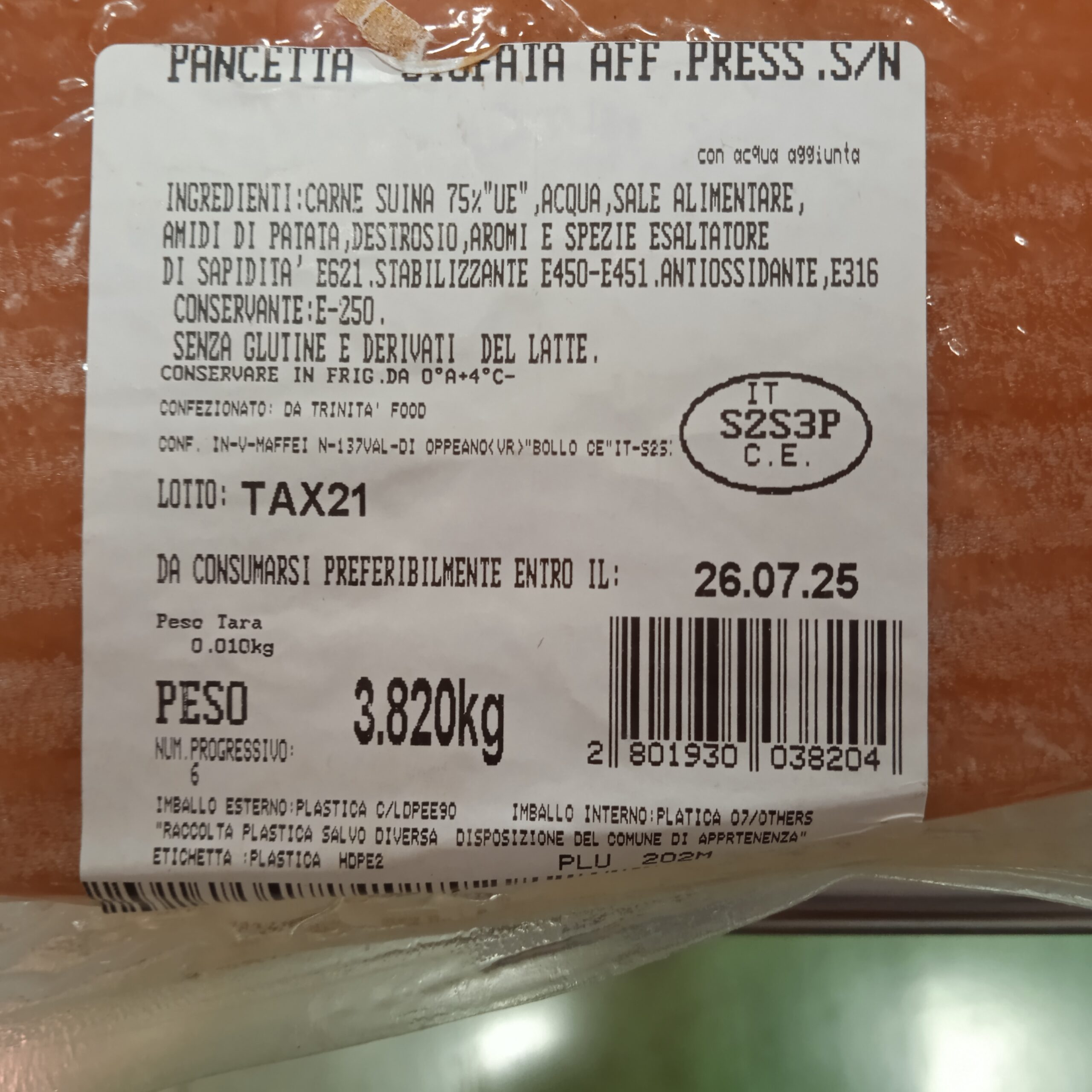 Pancetta Stufata TRINITÀ 2.30kg c.a. - immagine 3