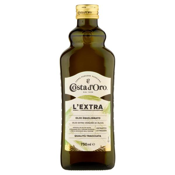 Costa d’Oro L’EXTRA Olio Extra Vergine di Oliva 0.75lt