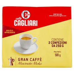 Caffè Cagliari Gran Caffè Macinato Moka 2 X 250 G