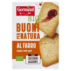 Germinal Bio Buoni per Natura Fette Biscottate al Farro 200 g