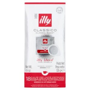 illy Classico 18 Cialde per Caffè Espresso 126 g