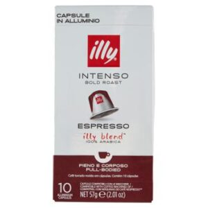 illy Intenso Espresso 10 Capsule Compatibili con le Macchine Nespresso* 57 g