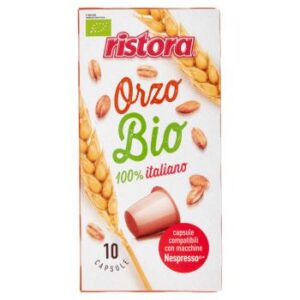 ristora Orzo Bio capsule compatibili con macchine Nespresso* 10 x 2 g