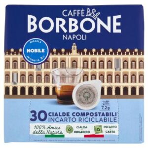 Caffè Borbone Miscela Nobile Cialde Compostabili* 30 x 7,2 g