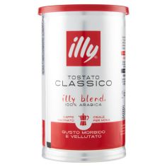 ILLY Tostato Classico Caffè Macinato per Moka 185 G