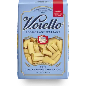 Voiello 100% Grano Italiano Pasta Paccariello Capriccioso N.202 500g