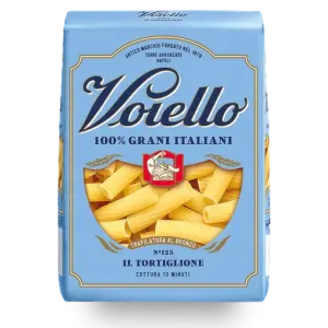 Voiello 100% Grano Italiano Pasta Tortiglioni N.125 500g