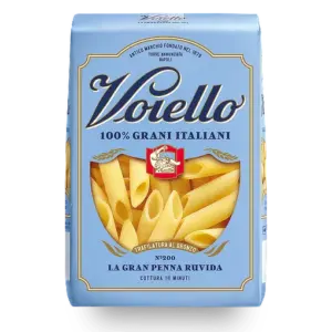 Voiello 100% Grano Italiano Pasta Gran Penna Ruvida N.200 500g