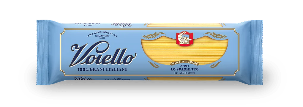 Voiello 100% Grano Italiano Pasta Lo Spaghetto N.104 500g