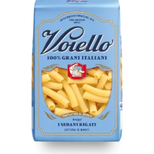 Voiello 100% Grano Italiano Pasta Sedani Rigati N.127 500g